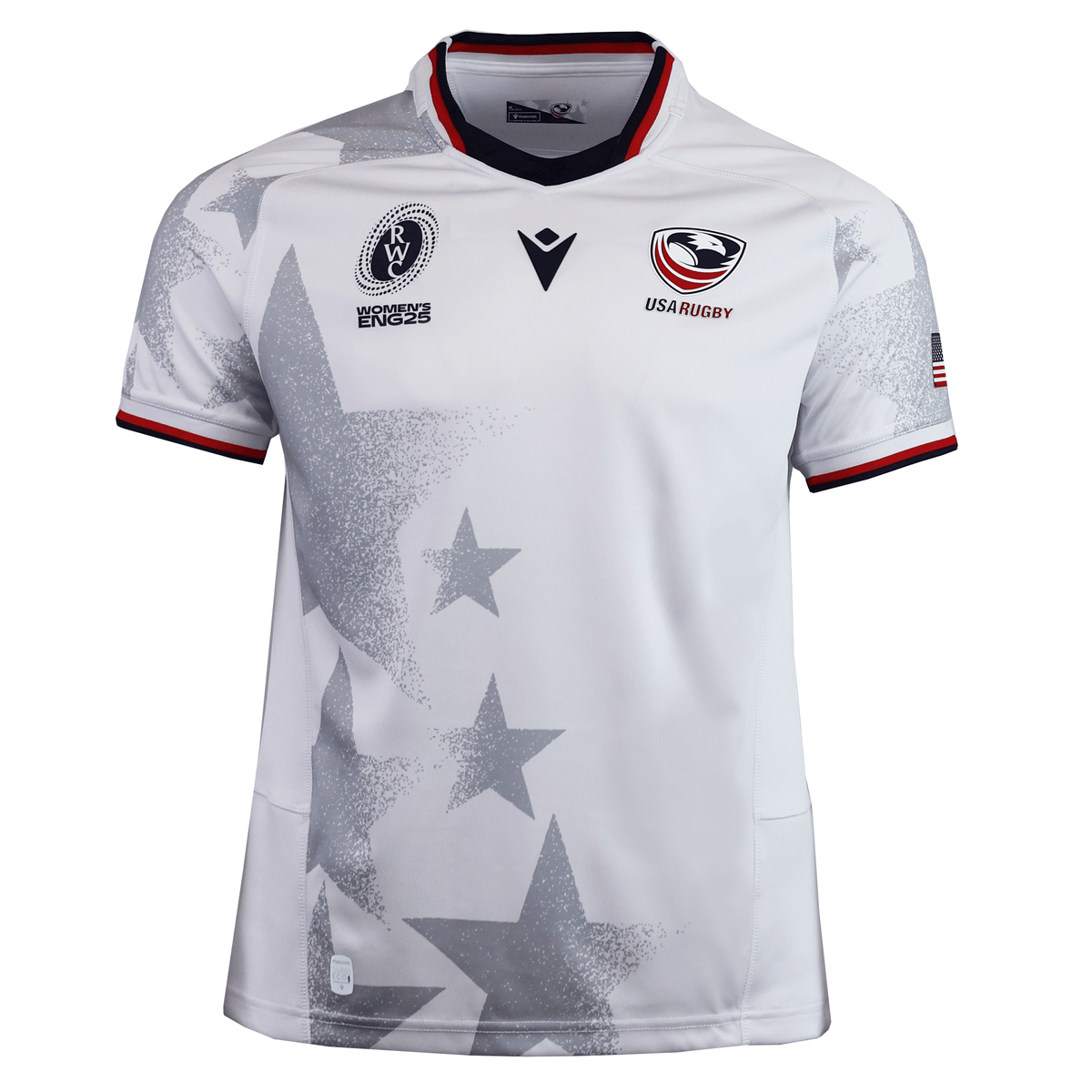 USA Rugby WRWC25 Replica Away Jersey by Macron / World Rugby Shop USA Rugby WRWC25 Replica Away Jersey by Macron / World Rugby Shop