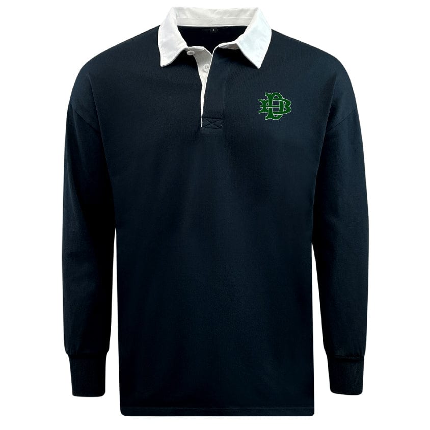 Denver Barbarians Classic Long Sleeve Solid Rugby Jersey