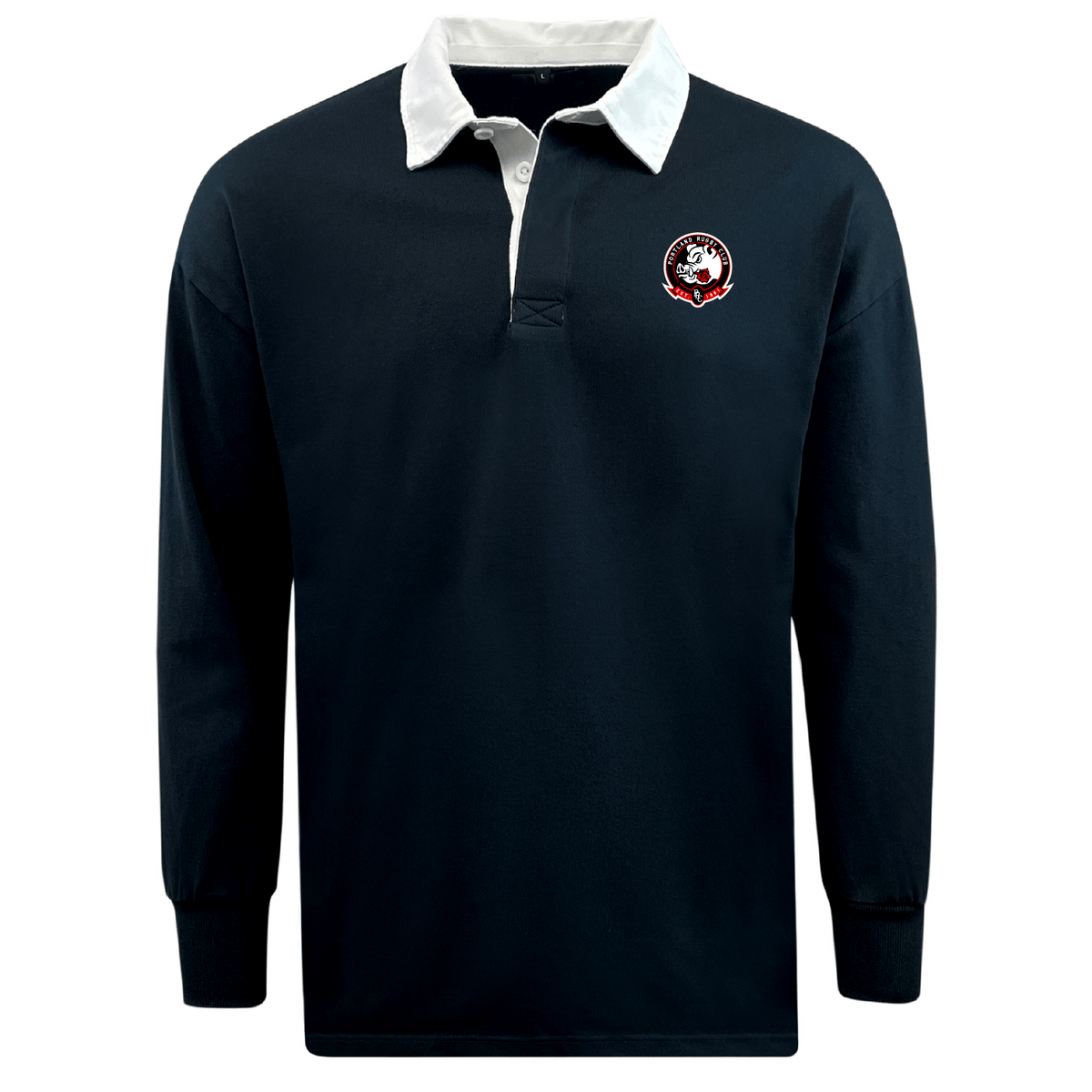 Portland Rugby Classic Long Sleeve Solid Rugby Jersey