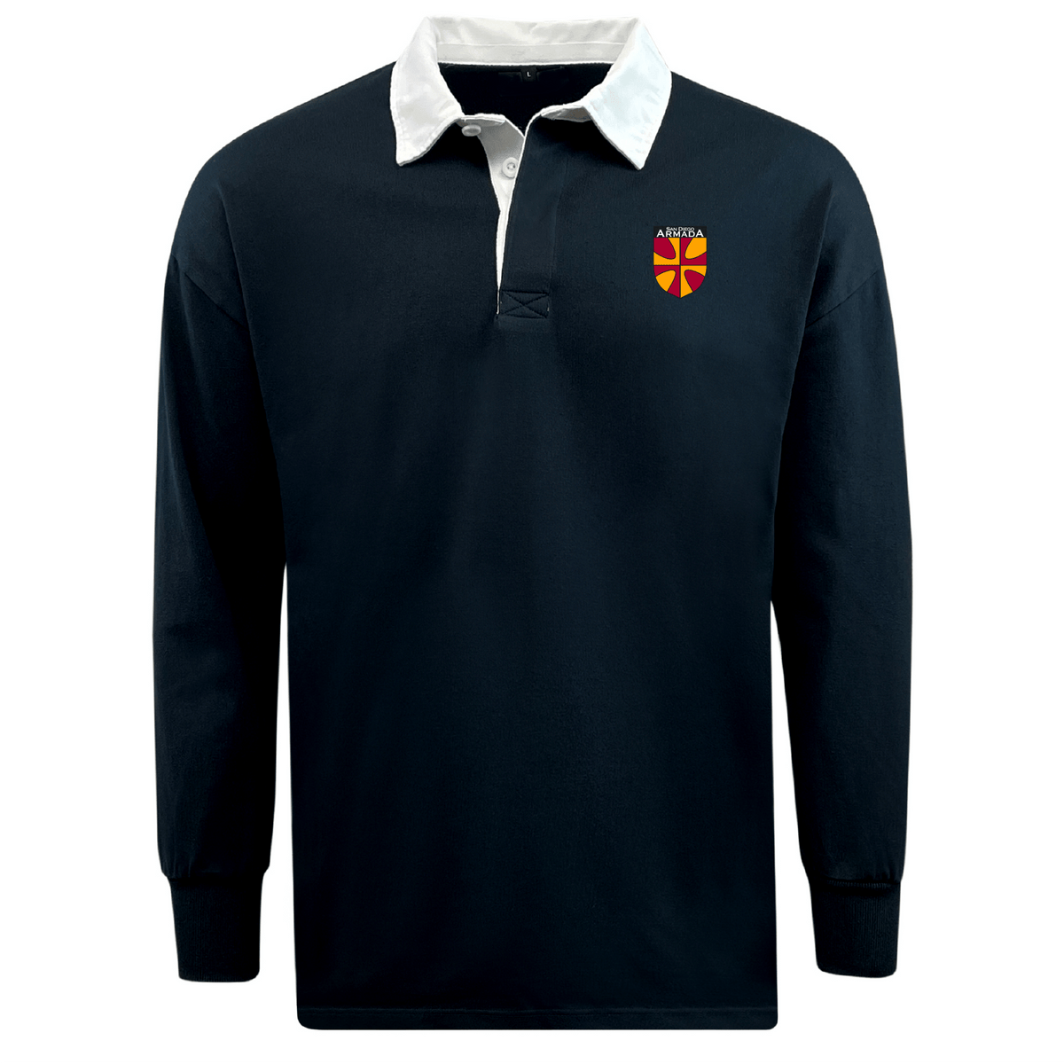 San Diego Armada Rugby Classic Long Sleeve Solid Rugby Jersey