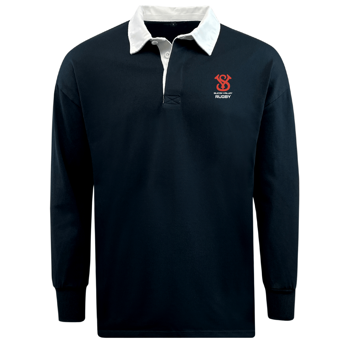 Silicon Valley Classic Long Sleeve Solid Rugby Jersey
