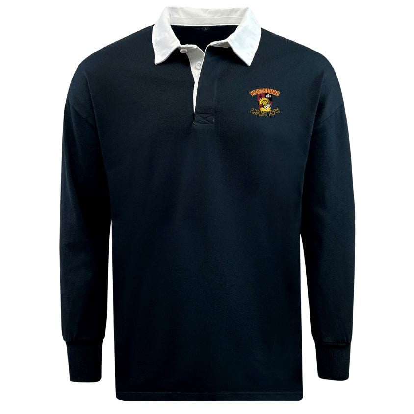 Westshore Lions Classic Long Sleeve Solid Rugby Jersey