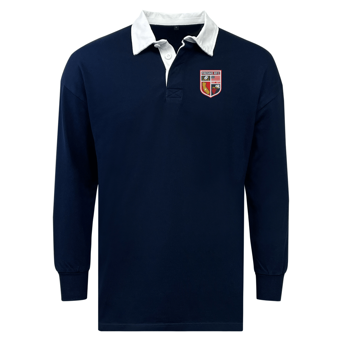 Fresno RFC Classic Long Sleeve Solid Rugby Jersey