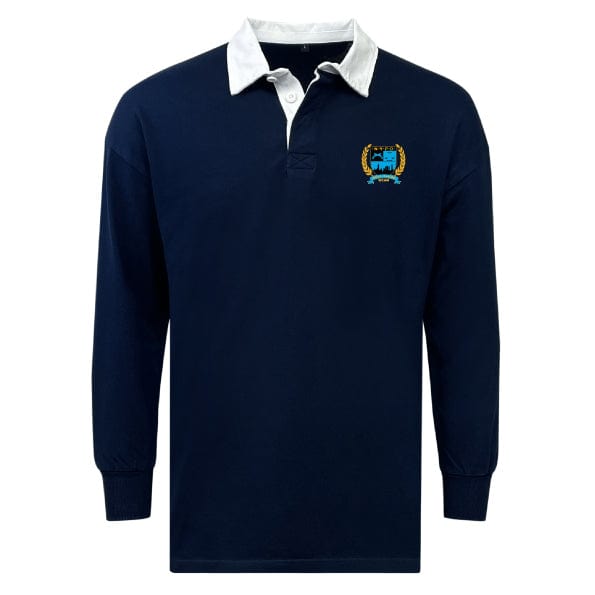 New York Police Dept. Rugby Classic Long Sleeve Solid Rugby Jersey