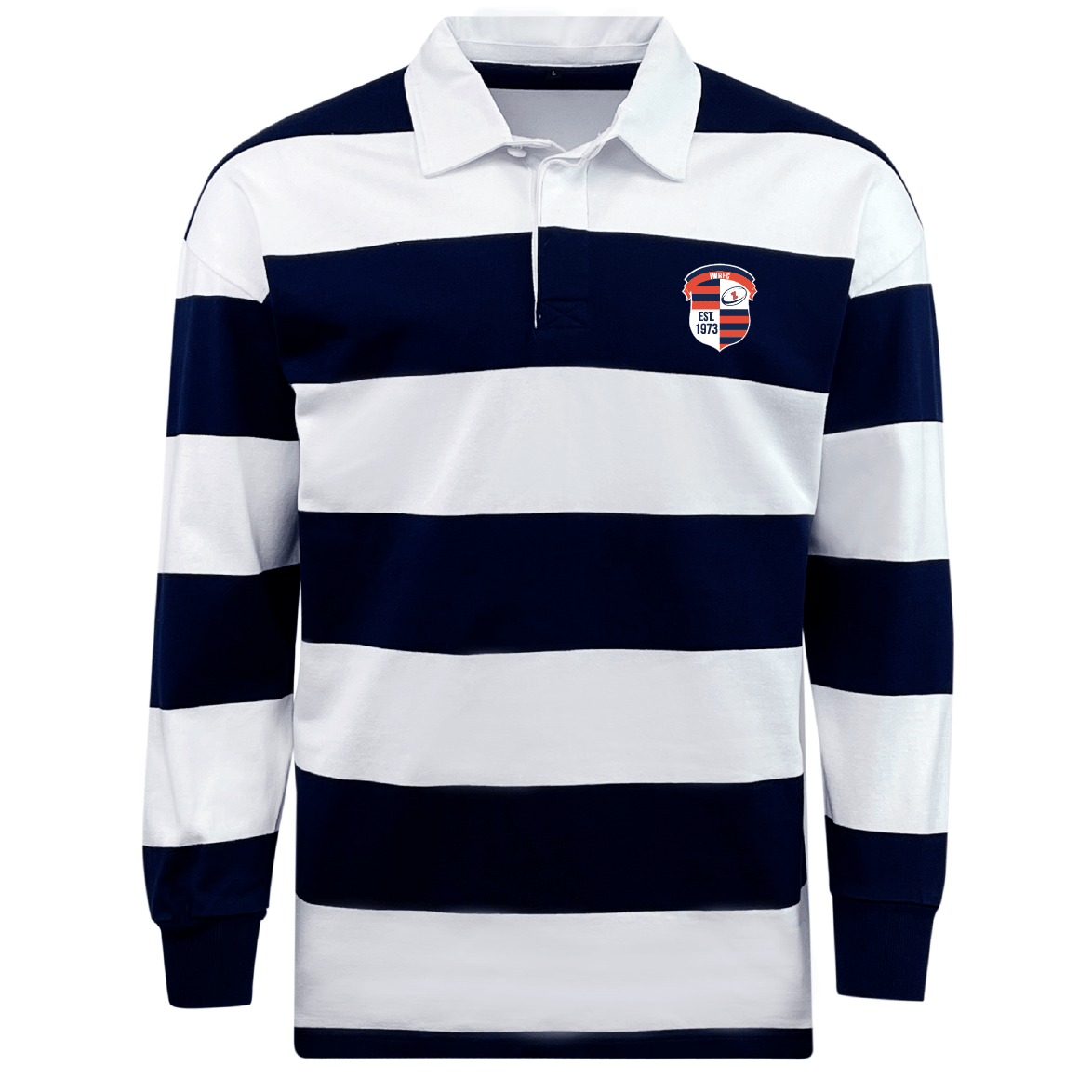 Illinois Womens RFC Classic Long Sleeve Hooped Rugby Jersey