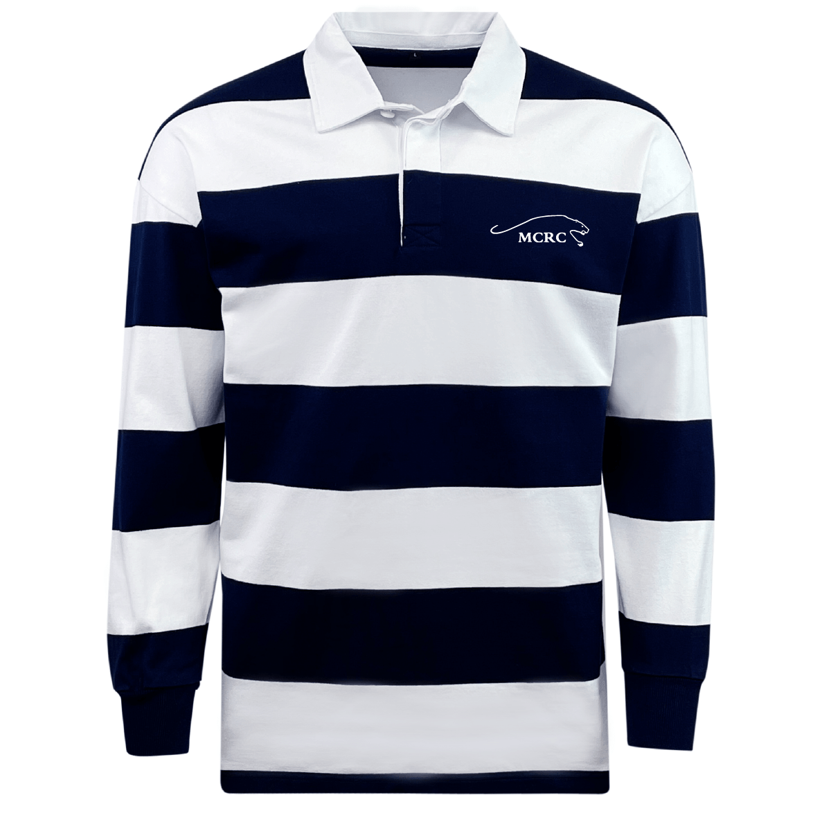 Middlebury College Rugby Classic Long Sleeve Hooped Rugby Jersey