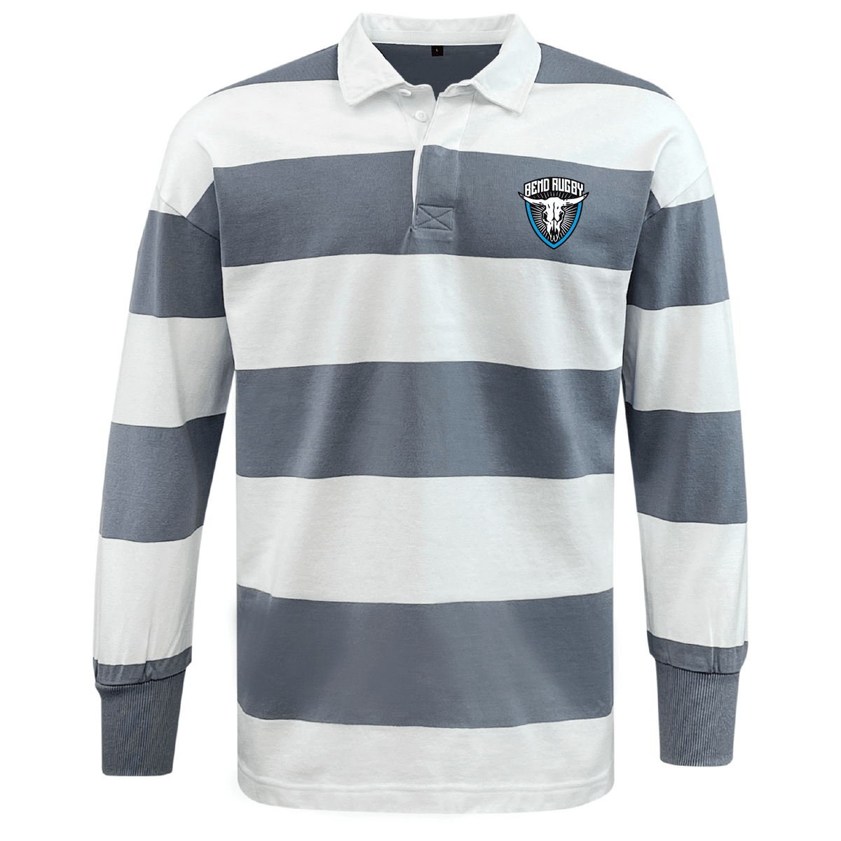 Bend Rugby Classic Long Sleeve Hooped Rugby Jersey