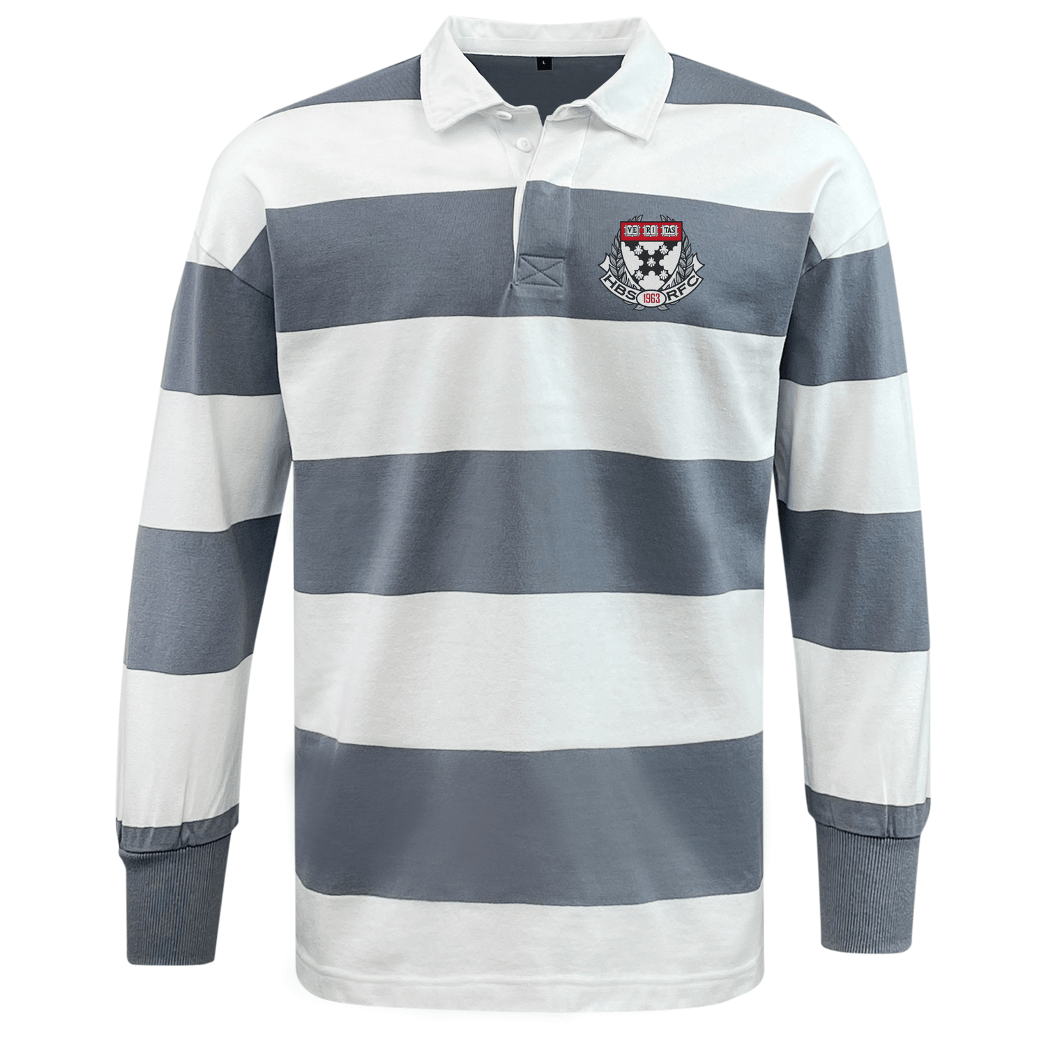Harvard Business School RFC Classic Long Sleeve Striped Rugby Jersey