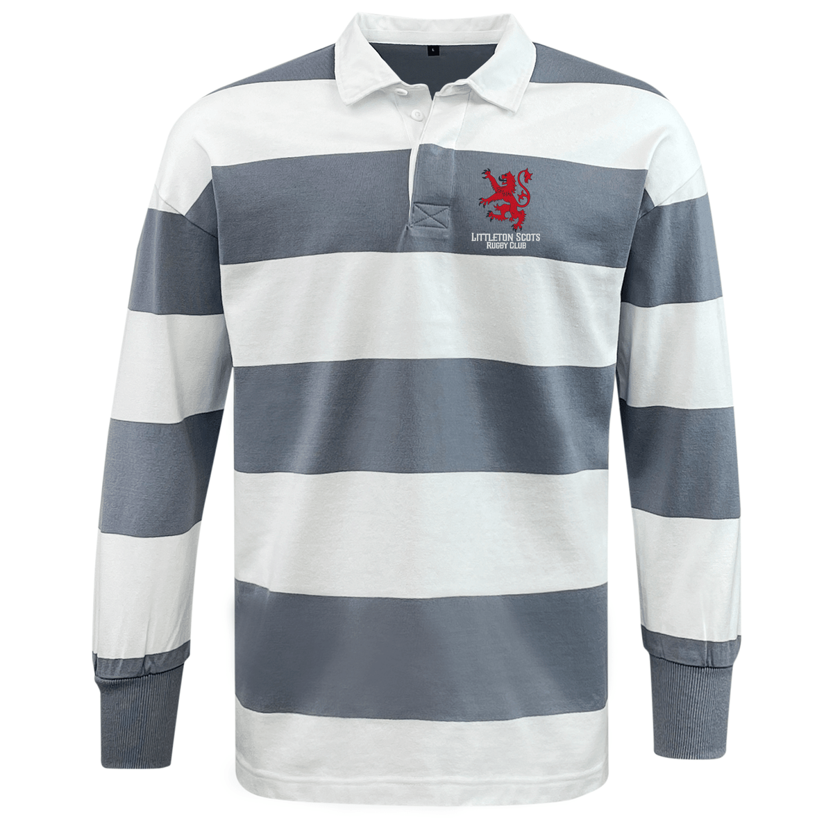 Littleton Scots Rugby Classic Long Sleeve Striped Rugby Jersey