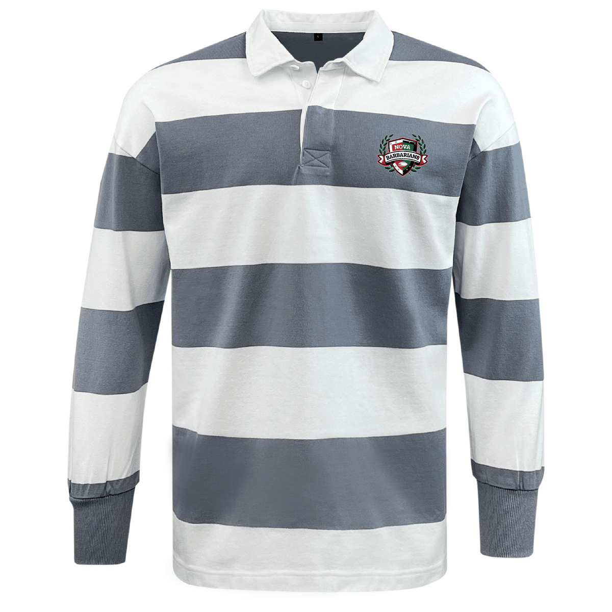 NOVA Barbarians Classic Long Sleeve Hooped Rugby Jersey – World