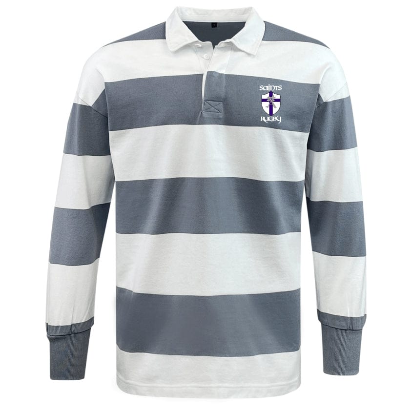 St. Augustine High School Classic Long Sleeve Hooped Rugby Jersey