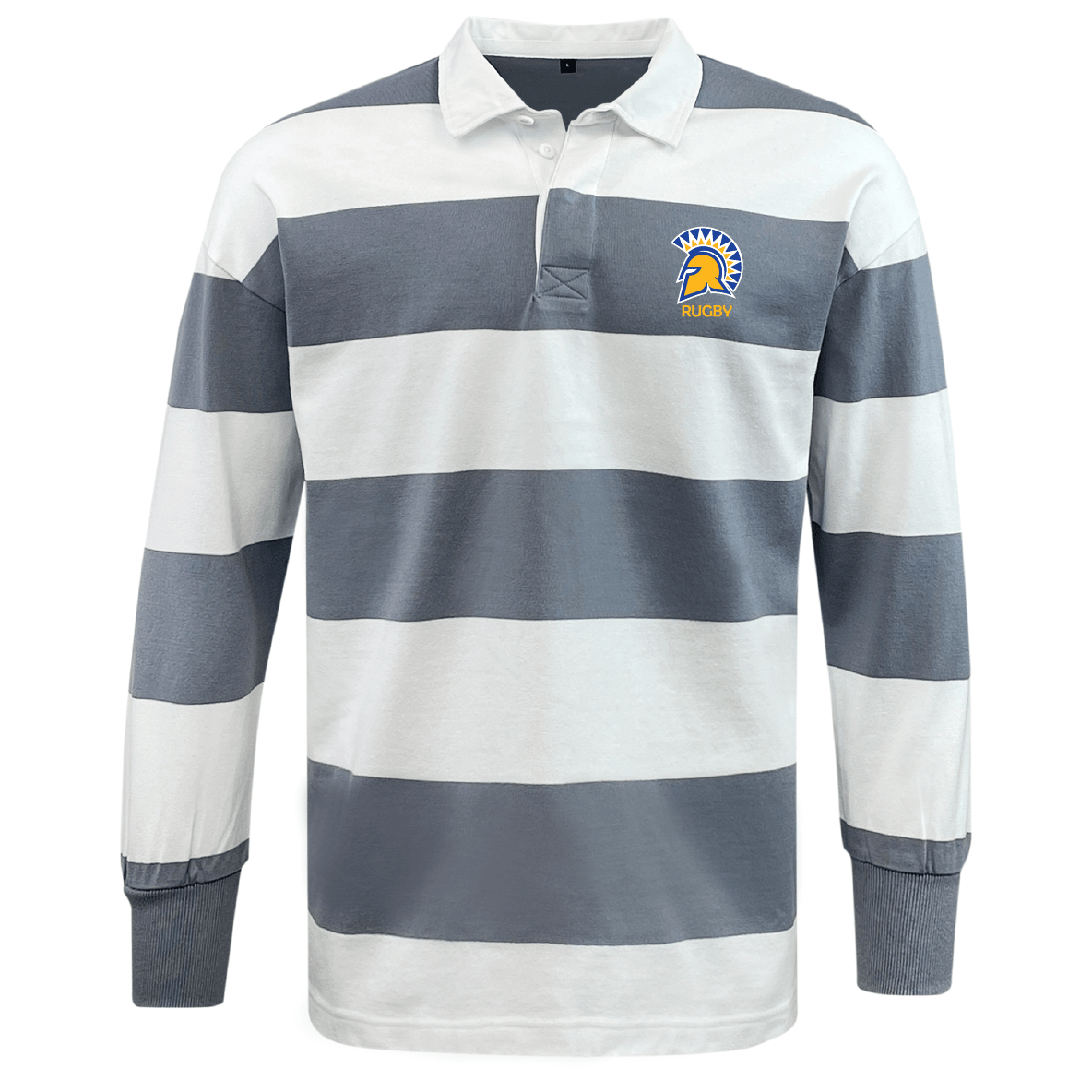 Spartan Rugby Classic Long Sleeve Hooped Rugby Jersey