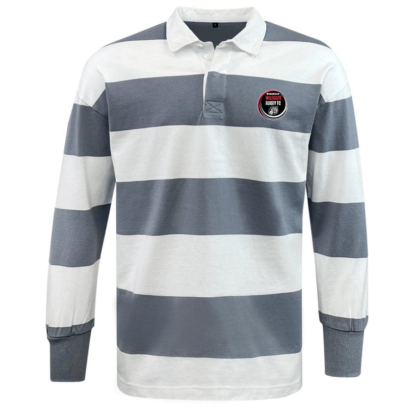 Snoqualmie Valley Wildcats Classic Long Sleeve Hooped Rugby Jersey