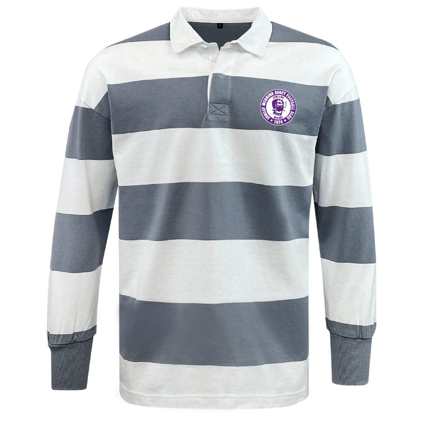 Sunday Morning RFC Classic Long Sleeve Hooped Rugby Jersey