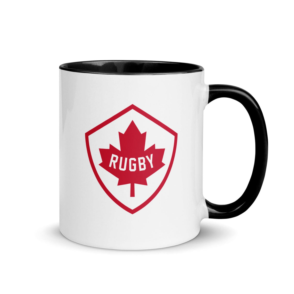 A Rugby Canada Color Mug for Canadian rugby fans, created by PF LIC.