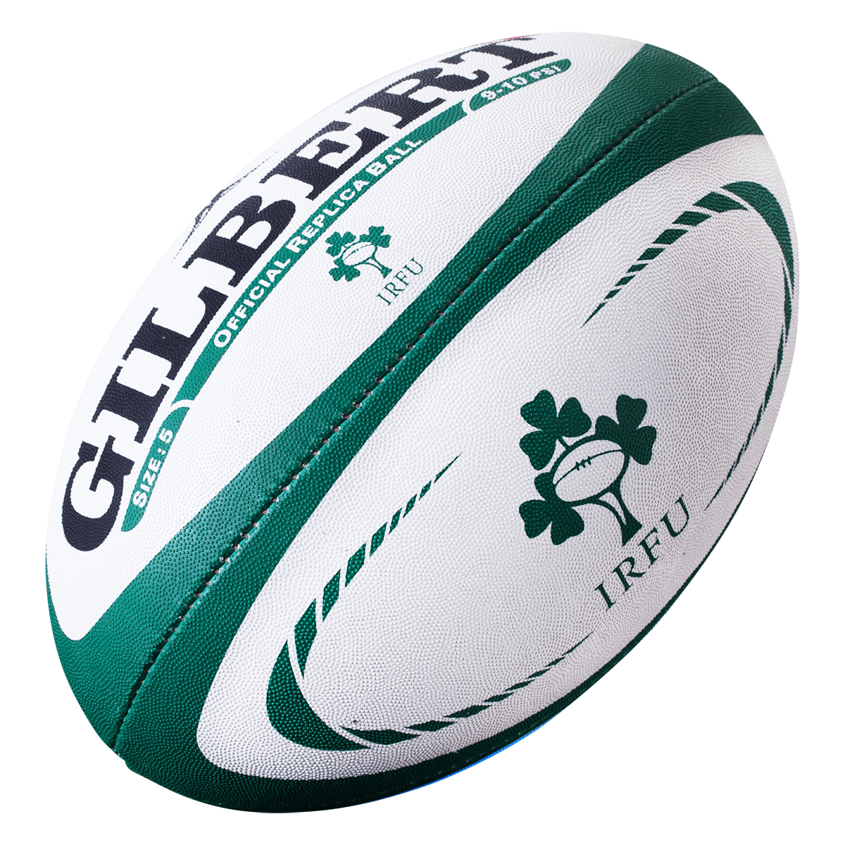 Gilbert Ireland Replica Rugby Ball With Gilbert & Ireland Logos