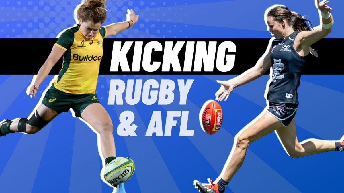 AFL & Rugby Kicking | @rugbybricks.