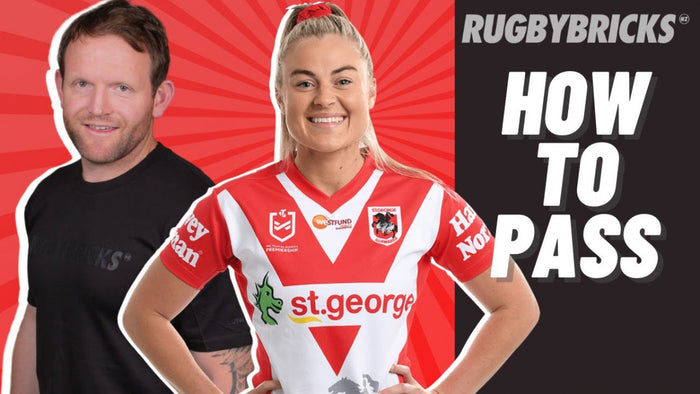 How to Pass a Rugby Ball | Rugbybricks