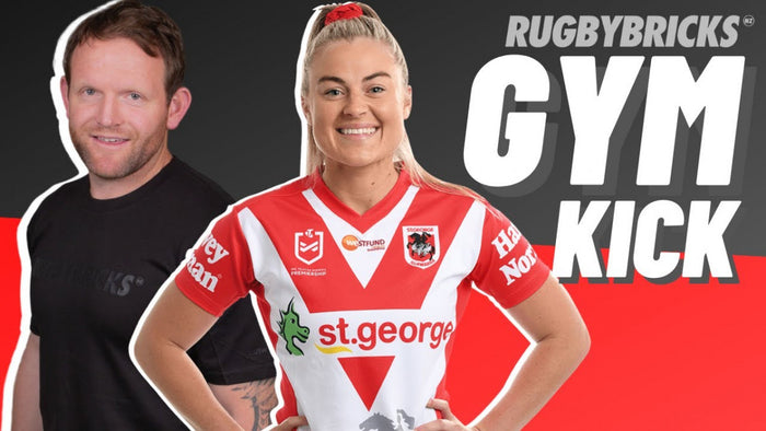 Rugby Kicking | Strength Exercises in the Gym | RugbyBricks