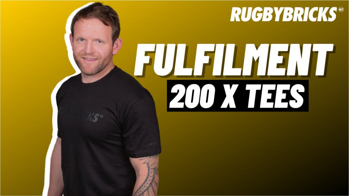 First Order Fulfilment | Rugbybricks