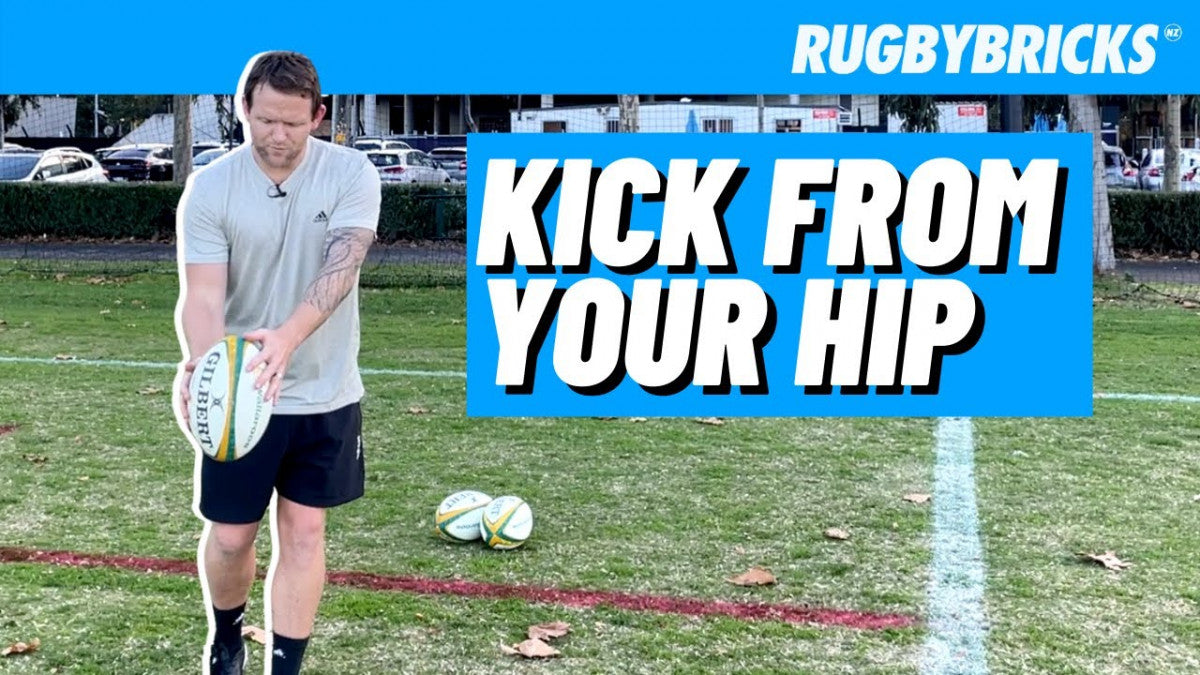 Kick From Your Hip | @rugbybricks.