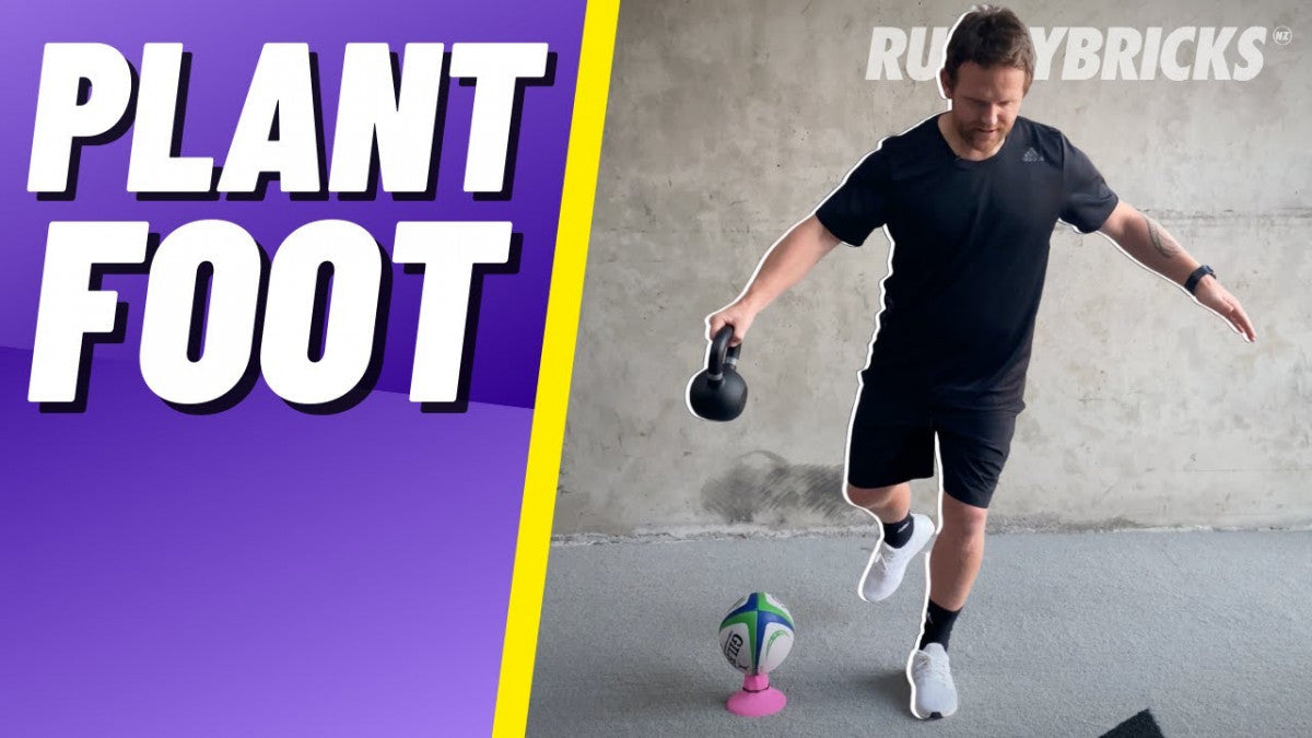 Rugby Goal Kicking | @rugbybricks Plant Foot Balance – World Rugby Shop