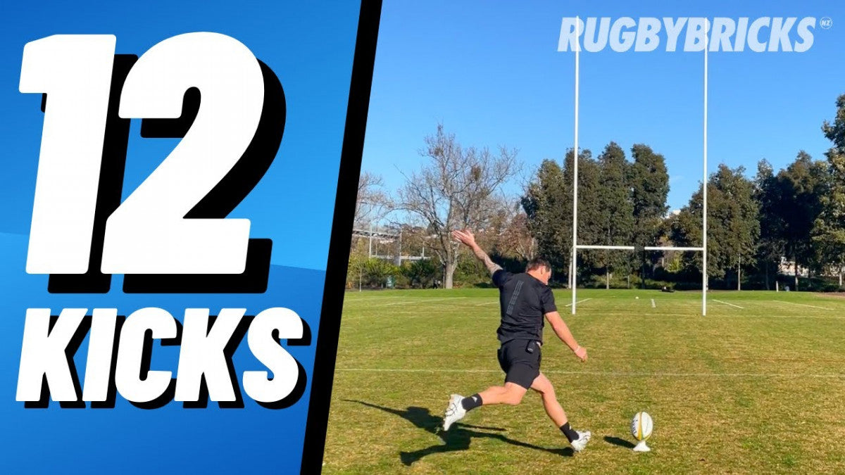 12 Kicks | @rugbybricks Rugby Goal Kicking