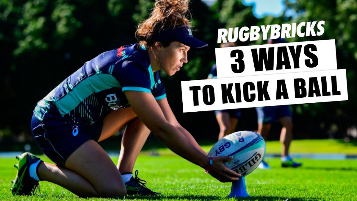 3 Ways to Kick a Rugby Ball by Peter Breen | Rugby Bricks