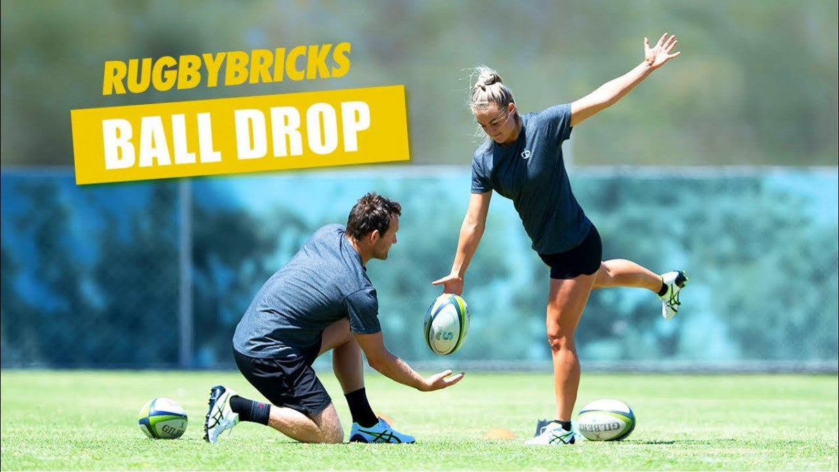 Rugby Ball Drop | @rugbybricks | How to get the perfect ball Drop