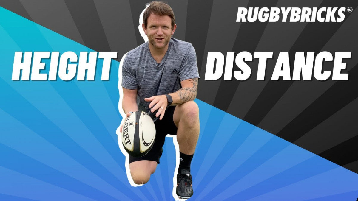 Rugby Drop Kick | @rugbybricks | Height vs Distance