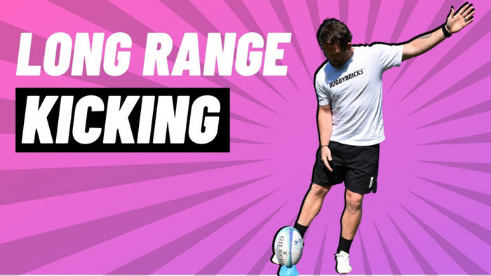 Long Range Goal Kicking Advice | @rugbybricks. 