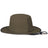An Augusta Sportswear Perforated Legend Boonie hat with a black band made of moisture-wicking fabric.