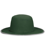 An Augusta Sportswear Perforated Legend Boonie hat on a white background made of moisture-wicking fabric.