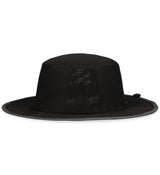 A Perforated Legend Boonie hat by Augusta Sportswear on a white background made of moisture wicking fabric.