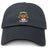 The Atlanta Old White Rugby Champs Adult Low-Profile Cotton Twill Dad Cap by EMB S&S Activewear features a black cotton twill build and a colorful embroidered “National Champions 2025” logo with a sports-themed crest on the front.