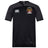 The Atlanta Old White Rugby Champs Vapodri Evader Jersey by EMB Canterbury is a black short-sleeve jersey with the white Canterbury logo, a "National Champions 2023" emblem, and VapoDri tech for comfort.