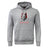 The Lincoln Wolves Club Hoodie by WRS Canterbury is a gray hooded sweatshirt with a front pocket and "Lincoln Wolves Rugby" wolf head logo—ideal as a custom team hoodie for any rugby club.