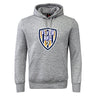 The Franklin County High School Rugby Club Hoodie by WRS Canterbury features a front pocket and bold shield logo—perfect for rugby fans.
