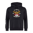 The Atlanta Old White Rugby Champs Club Hoodie by WRS Canterbury features a "NATIONAL CHAMPIONS 2025 OWRFC 1974" front graphic, stylized eagle and wings, and three white stripes on the left sleeve—perfect for your rugby club.