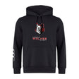 The Lincoln Wolves Club Hoodie by WRS Canterbury features a wolves head logo and "Lincoln Wolves Rugby" text on the chest, plus white claw marks on the left sleeve—perfect for any rugby club hoodie collection.
