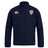 The Franklin County High School Rugby Club Track Jacket by EMB Canterbury features a zip front, "Flyer RFC" crest on the left chest, and Canterbury logo on the right. This lightweight navy jacket is ideal for casual wear.