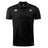 The Monarch Rugby Club Club Dry Polo by EMB Canterbury features breathable Vapodri Technology, a classic collar with button placket, the Canterbury logo on the right chest, and a gold "M" badge on the left chest.