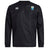 The Las Colinas Rugby Club Vaposhield Contact Top by EMB Canterbury is a black long-sleeve top with Vaposhield technology, featuring a Canterbury logo on the right chest and a shield emblem on the left.
