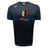The Lincoln Wolves Tempo Vapodri T-Shirt by WRS Canterbury is a black short-sleeve athletic tee with a stylized wolf head and "Lincoln Wolves Rugby" on the chest, plus the brand logo on the right shoulder for comfort and style.
