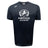 The Fortivus Academy Tempo Vapodri T-Shirt by WRS Canterbury is a black short-sleeve sports tee with a white lion crest and "Fortivus Academy" on the chest, plus a Canterbury logo. Moisture-wicking design for athletic performance.