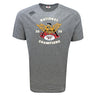 Show your team pride and stay cool in the Atlanta Old White Rugby Champs Tempo Vapodri T-Shirt by WRS Canterbury, featuring "National Champions 2025," a flaming rugby ball graphic, and "OWRFC 1974" on moisture-wicking gray fabric.