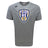 The Franklin County High School Rugby Tempo Vapodri T-Shirt by WRS Canterbury is a grey, short-sleeve tee with a bold “FLYER RFC” eagle logo, designed for athletic performance and all-day comfort with moisture-wicking fabric.