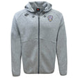 The Franklin County High School Rugby Tempo Vapodri Full-Zip Hoodie by EMB Canterbury features a hood, two front pockets, embroidered chest logos, and VapoDri moisture-wicking to keep you comfortable all day.