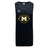 The Monarch Rugby Club Tempo Vapodri Singlet by WRS Canterbury is a navy sleeveless jersey made from recycled polyester, featuring the Monarch Rugby logo and a bold "M" on the front.