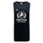 The Fortivus Academy Tempo Vapodri Singlet by WRS Canterbury is a black sleeveless athletic shirt featuring VapoDri tech, the Canterbury logo, and a white Fortivus Academy lion crest on the front.
